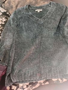 Gray Knit Sweater