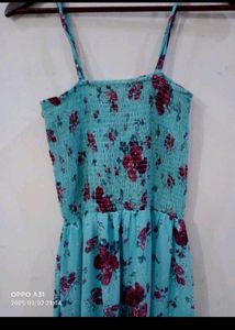 Floral Print Maxi Dress