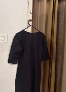 Black 'Fabulous' T-Shirt Dress