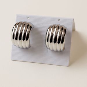 Silver Hoop Earrings