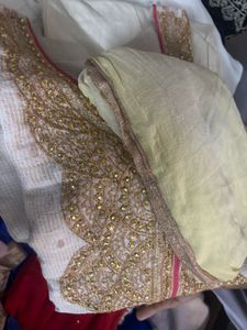 Golden  Cotton Kurta Set