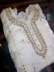 Embellished White Tunic