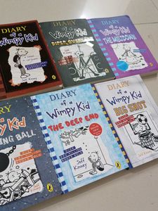 Diary of a Wimpy Kid Collection 9 Books