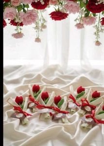 One Crochet Tulip Bouquet