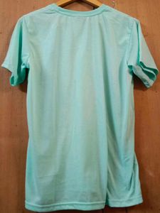 Light Blue T-Shirt 👕 With Shorts 🩳- Casual Basic