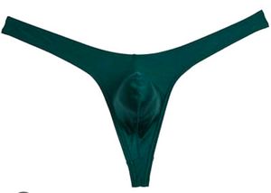 Men's Emerald Thong With Pouch