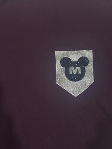 Batwing Sleeve Mickey Mouse Top