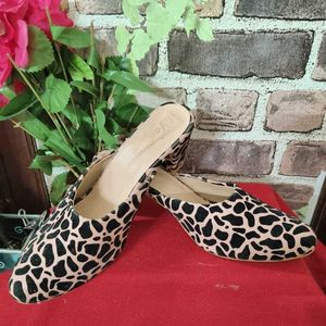 Animal Print Flats