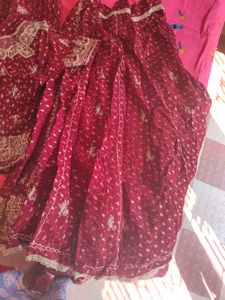 Maroon Lehenga Choli Set