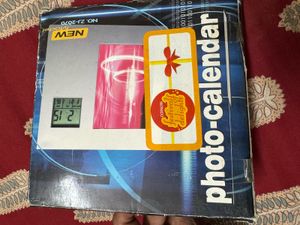 Canon Photo Frame And Canlender Clock