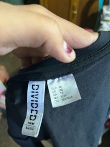 H&amp;M Long Black Sleeve Top
