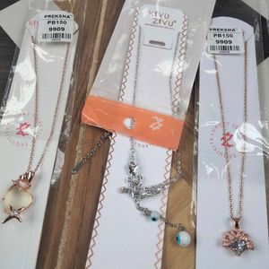Stylish Anti-Tarnish Pendants &amp; Necklaces