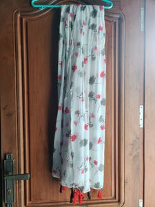 Printed Palazoo Pant And Dupatta Set