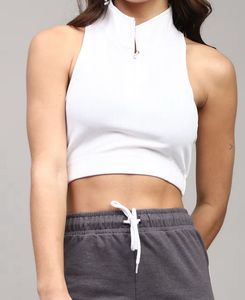 White SHEIN Crop Top
