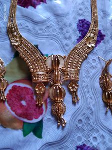 Beautiful Golden Jewellery Set 😍😍