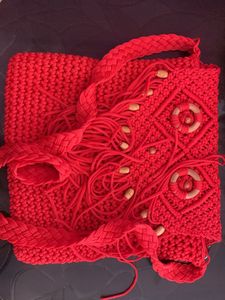 Boho Jute Sling Bag