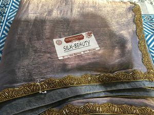 Elegant Lavender Saree