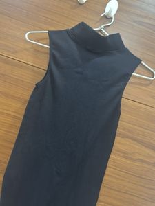 Black Sleeveless Jumpsuit