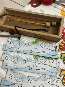 Wooden Fishing Game