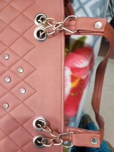 New Handbag With Stone Work