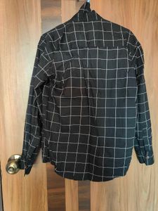 Black Checked Shirt