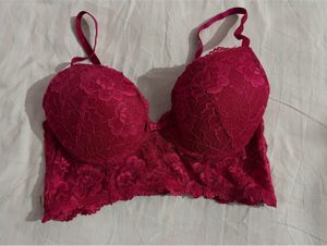 Red Lace Bralette