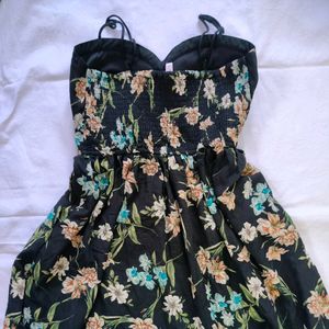 Floral Padded Dress