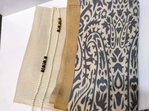 Tissue Crepe Saree