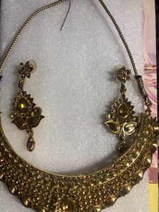 Women Necklace Set  Brand One   Used Only Once