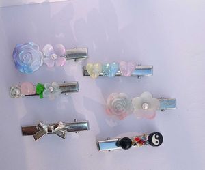 Kawaii Floral Hair Clips