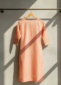 Elegant Peach Kurta