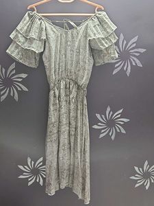 Off-Shoulder Ruffle Dress