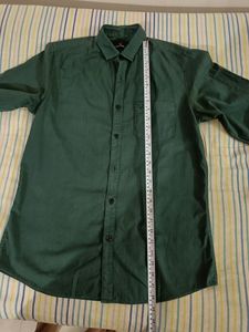 Allen solly casual shirt, size-40,slim, solid, cut