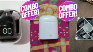 Tws Earbuds And CPU Fan combo Offer