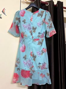 Sassafras Floral Blue Dress