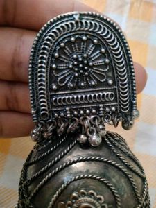 Oxidised Big Earrings Jewellery