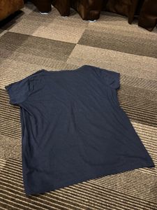 Plan C Cutout Graphic Tee - Blue