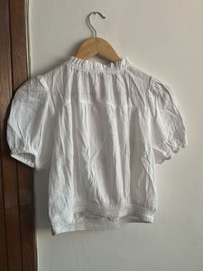 White Cotton Top