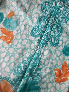 Teal Colour Vibrant Kurta For Women ❤️