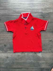 Bundle of 2 Polo T-shirts and a shirt For Boys