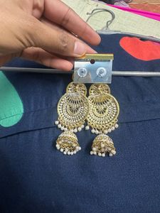 Long Jhumka Style Earing