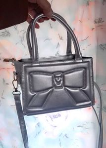 Solid Box Crossbody Bag