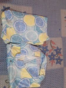 Citrus Print Night Suit