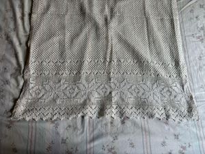 Crochet curtain