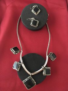 Black Onyx Jewelry Set