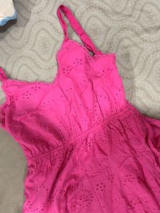 Zudio Pink flare dress