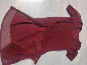 Georgete Short Kurta