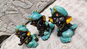 Ganesh 3 Pc  Idol  Set