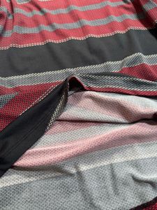 Grudge aesthetic striped top