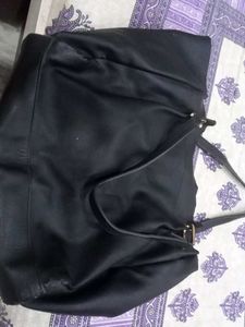 Black Color Mango Tote Bag